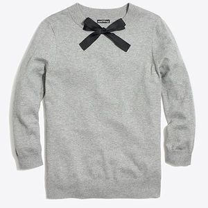 J. Crew bow neck sweater